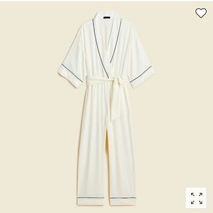 Easy-luxe eco jumpsuit | Ivory | Small
